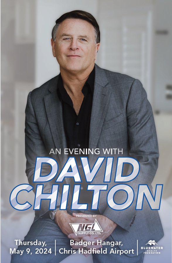 Bluewater Health Foundation, with generous support of NGL Supply Co. Ltd., is delighted to share that Canadian author and television personality David Chilton will be the keynote speaker for the 2024 Gala on May 9, 2024. 

Learn more: bwhf.ca/news/david-chi…

<a href="/wealthy_barber/">David Chilton</a>