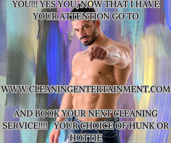 Choices, choices!?!  Hottie? 📷  Hunk?  📷Doesn't your home need to be cleaned?  (Maybe just a little?)  📷
cleaningentertainment.com
(502) 830-6828
##howdirtyareyou ##sexycleaners #OMG
📷