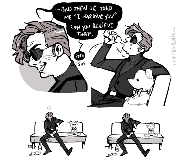 The adventures of lonely Crowley Part 2#GoodOmens 