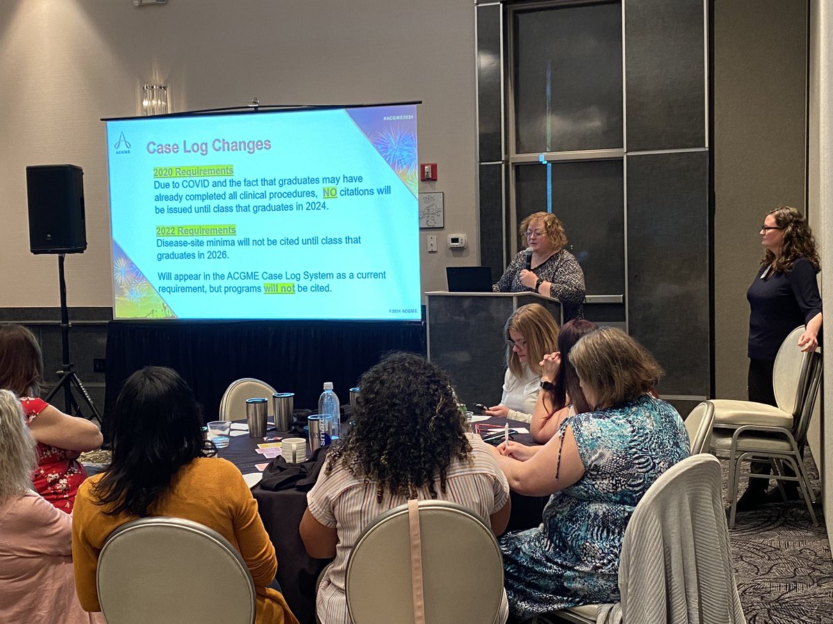 AROPA (@aropa_org) on Twitter photo Thank you <a href="/acgme/">ACGME</a> ‘s Cheryl Gross and Kerri Price for the timely and relevant requirements and case logs info and engaging in conversation with our colleagues! <a href="/MKromchad/">Marlene Kromchad</a> <a href="/rawnway/">Emily Rawn</a> <a href="/yogagirldd/">Denise De la Cruz, Ed.D.</a> <a href="/CBaffic/">Cordy Baffic</a> <a href="/CGualano/">Christopher Gualano</a> Thank you <a href="/acgme/">ACGME</a> ‘s Cheryl Gross and Kerri Price for the timely and relevant requirements and case logs info and engaging in conversation with our colleagues! <a href="/MKromchad/">Marlene Kromchad</a> <a href="/rawnway/">Emily Rawn</a> <a href="/yogagirldd/">Denise De la Cruz, Ed.D.</a> <a href="/CBaffic/">Cordy Baffic</a> <a href="/CGualano/">Christopher Gualano</a>