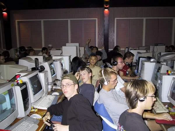 Do you know what a "LAN party" is?

Probably not, because my friends and I invented it in the late 90s to play computer games together

We got together, connected computers...

Each grab a mountain dew and frag.

That's it, we simply engaged in CtF and deathmatch Quake, Warcraft
