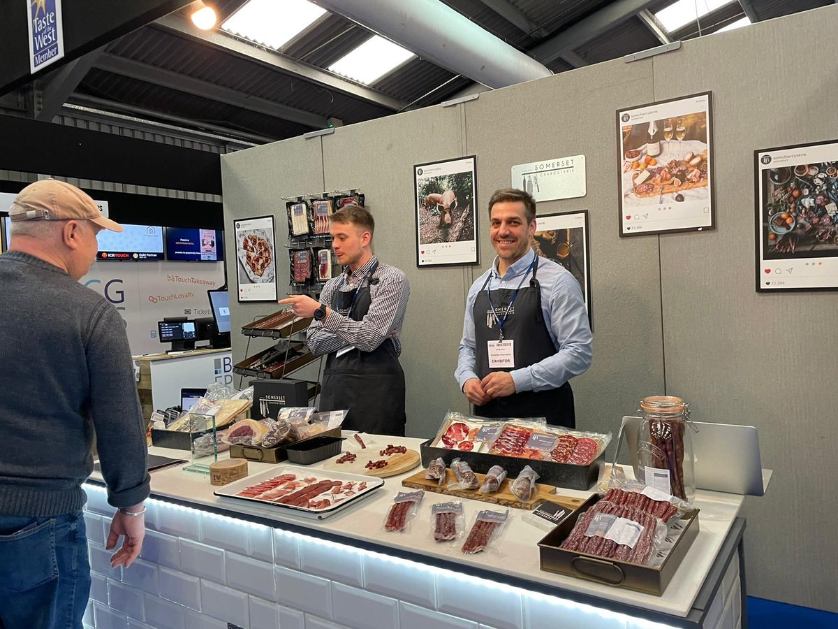 What a brilliant first day @expowest_uk Huge thanks to everyone we met, so many Taste of the West members under one roof, we love it! If you've missed out today, we're here tomorrow from 10am until 4pm. Come and see (and by see, we really mean taste) what all the fuss is about!