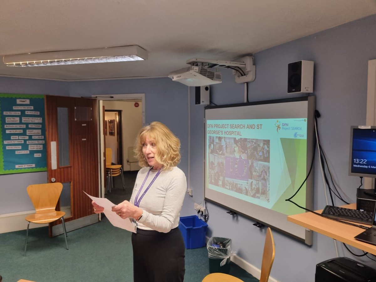 search_george's tweet image. 3 of interns, Cal, Callum and Connor headed to @cricketgreensch today, wow that’s a lot of C’s 😅
The interns conducted interviews with the 6th formers of Cricket Green. 
@dfnsearch @StGeorgesTrust 
#learningdifficulties #learningdisabilities #autism #supportedinternship