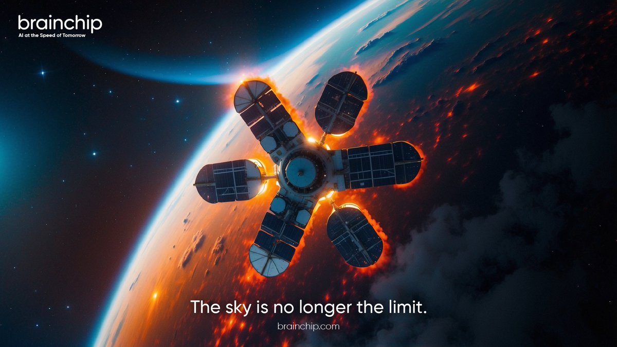 BrainChip's #neuromorphic tech in Lower Orbit! Akida's journey unfolds, bringing groundbreaking possibilities on earth and beyond. Stay tuned as the story continues to unfold! brainchip.com/brainchip-boos…