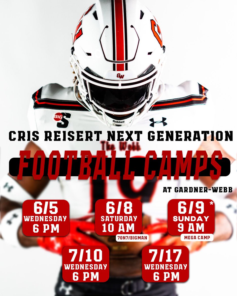 CRIS REISERT NEXT GENERATION FOOTBALL CAMPS ANNOUNCED🚨COME CHECK US OUT THIS SUMMER‼️#SkoDawgs