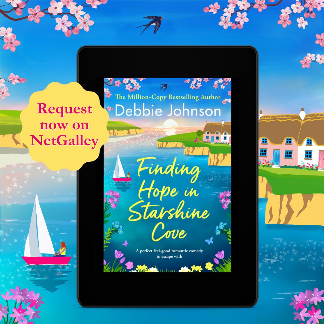 We are delighted that Finding Hope in Starshine Cove: A BRAND NEW totally uplifting romance that will make you smile by million copy bestselling author @debbiemjohnson is now available to request on NetGalley! Request it here: netgalley.co.uk/catalog/book/3…