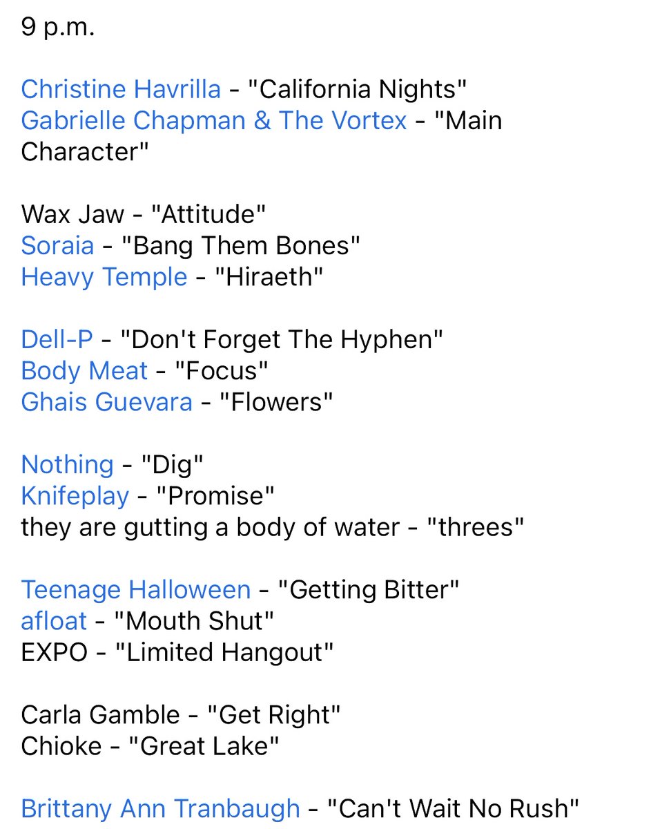 This week on the show, we heard a Key Studio Session from Philly indie legends <a href="/theteethmusic/">The Teeth</a>, plus music by <a href="/queenofjeansPHL/">Queen of Jeans</a>, <a href="/thegoalieband/">the goalie’s anxiety at the penalty kick</a>, <a href="/B_thefolksinger/">Brittany Ann Tranbaugh</a>, <a href="/bodymeatco/">Body Meat</a> and more! Listen to the full episode at the link, check out the playlist below. xpn.org/program/wxpn-l…