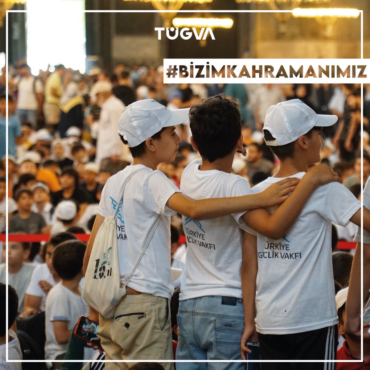 Ayağı yere sağlam basan, klas duruşlu gençler #BİZİMKAHRAMANIMIZ

7.  GENÇLİK BULUŞMASI'NDA Cumhurbaşkanımız Sayın Recep Tayyip Erdoğan ile buluşuyoruz!💯

📍 Sinan Erdem Spor Salonu
🕒 15.00