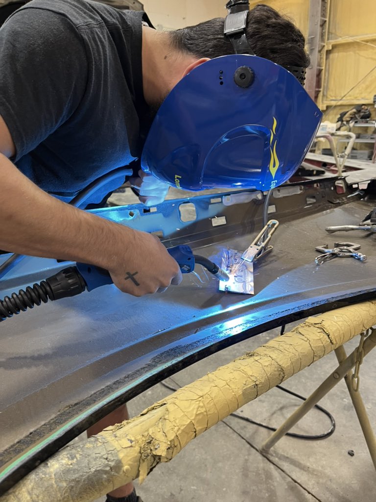 LombardEqpt's tweet photo. Murfreesboro Auto Body Collision Center hones their MiG welding skills with Lombard Equipment! From steel to silicon bronze, we're dedicated to top-notch craftsmanship.
#LombardEquipment #MiGWelding #AutoBodyExperts #migweld #aluminumrepairequipment #steelrepair https://t.co/x5ANCUYhz4