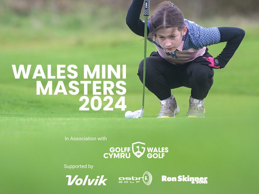 We are back for our 15th season and delighted to announce that we will be taking the final North for the first time to @conwygolfclub Entries open walesminimasters.co.uk @wales_golf @BrynMeadows @StMellonsGC @cradocgc @HolyheadGC @PadGC @milfordhavenGC @FairwoodPark