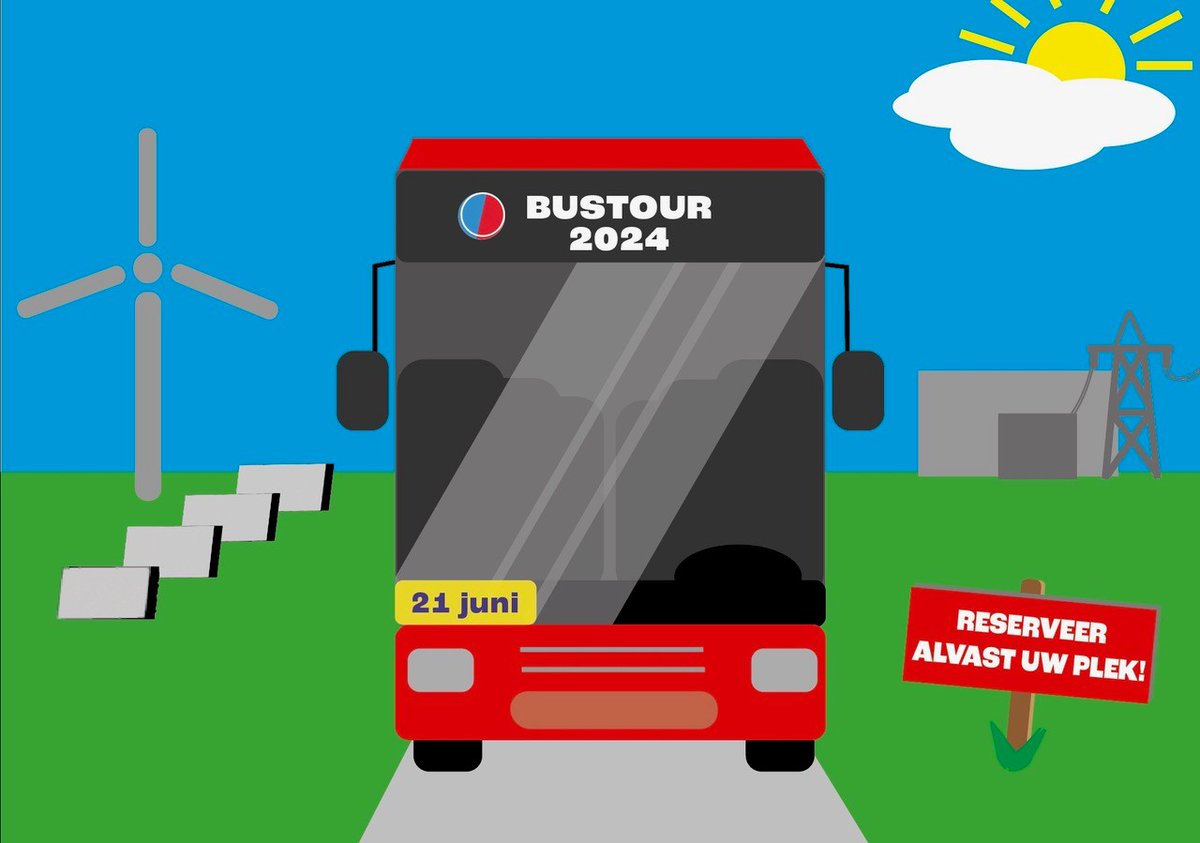 Speciaal voor Noord-Hollandse volksvertegenwoordigers organiseren wij weer de bustour langs diverse initiatieven voor de energietransitie in onze provincie. Aanmelden kan via:

mooinoord-holland.nl/bustour-voor-v…

#zonneenergie #windenergie #energieinfrastructuur #warmtetransitie