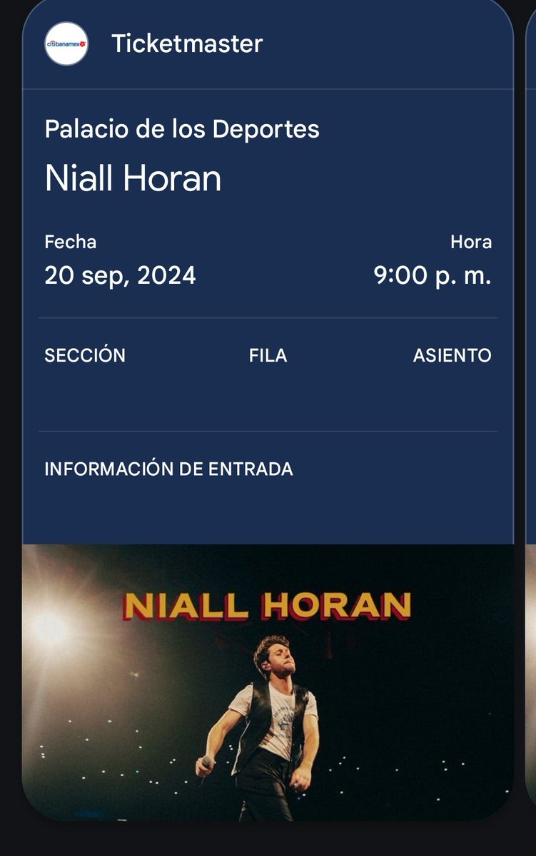 silverforce_'s tweet photo. Después de 12 años podré al fin ver a Niall en vivo 😭❤️‍🩹 https://t.co/J4l5kC6Ty9