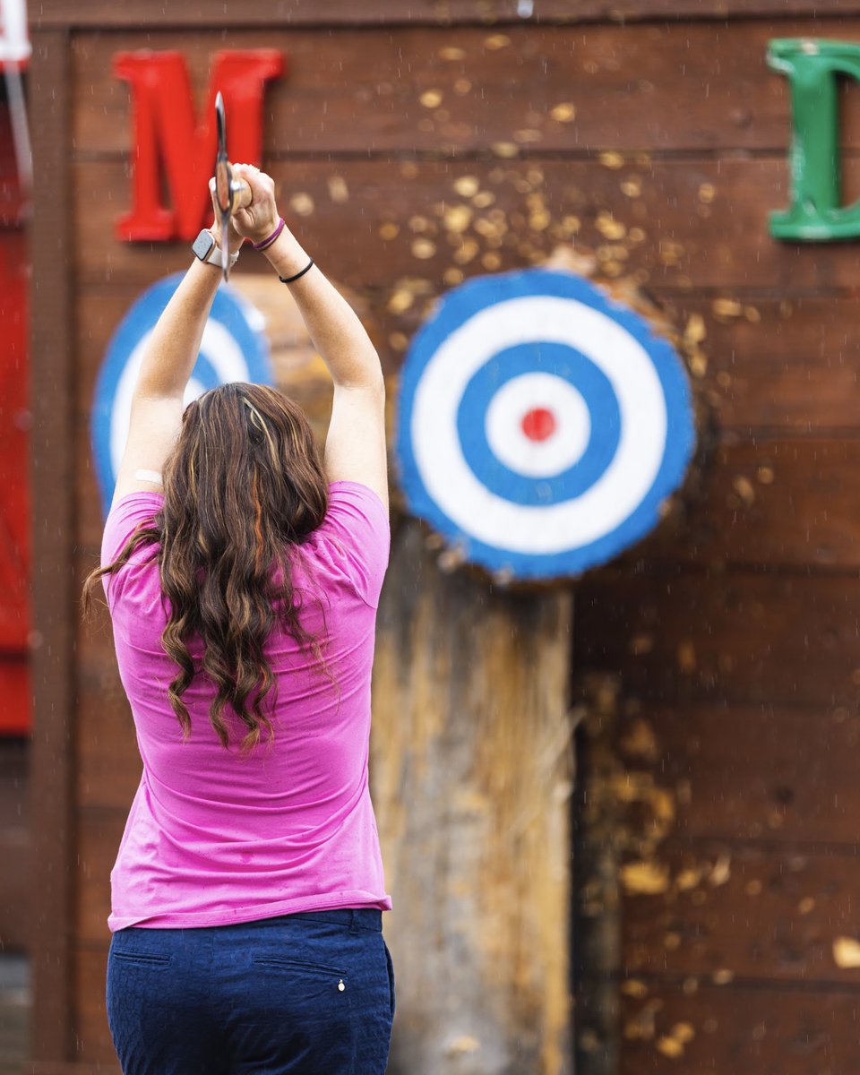 LumberjackFeud's tweet photo. Can you hit the bullseye? Come give it your best shot at Paula Deen’s Lumberjack Feud Supper Show! We have shows daily, so call now to reserve your spots! 🪓🌲
#lumberjackfeud #comedy #mypigeonforge #smokymountains #pauladeen #insta #instapic #instawow #fun https://t.co/Fz1pjb3jzH