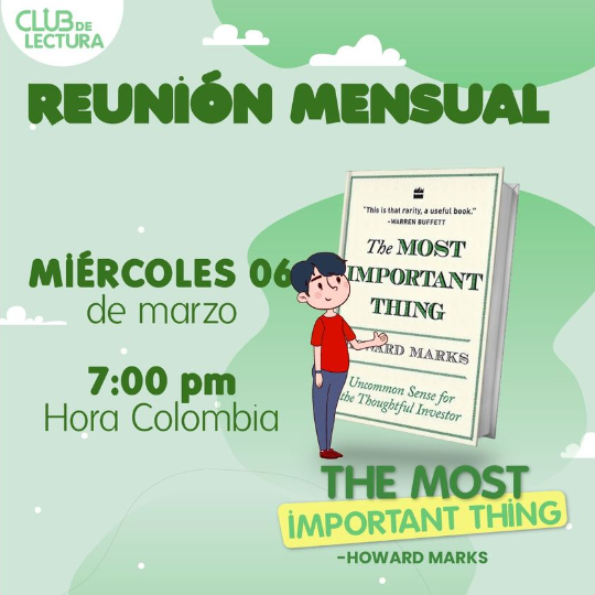 somoscdi's tweet photo. Reunión de cierre del libro #TheMostImportantThing
Nos vemos en el campus!
Únete a la reunión aquí https://t.co/iv5Eh42kVG
En esta reunión, discutiremos
Los puntos clave de
Tus ideas y opiniones sobre el tema.
Cómo aplicar lo que hemos aprendido en nuestras propias vidas
#CDL https://t.co/i4fZUr0Yj6