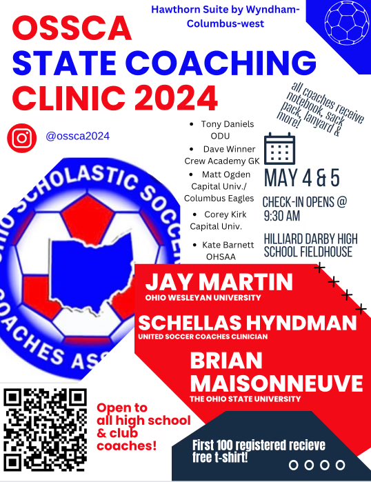 OSSCAsoccer's tweet photo. OSSCA STATE COACHING CLINIC https://t.co/4GHtoC8bZW https://t.co/sanoElLLyh