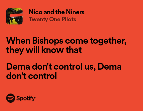 caughtintrees's tweet image. tyler: no me controla mi mujer me va a controlar un obispo