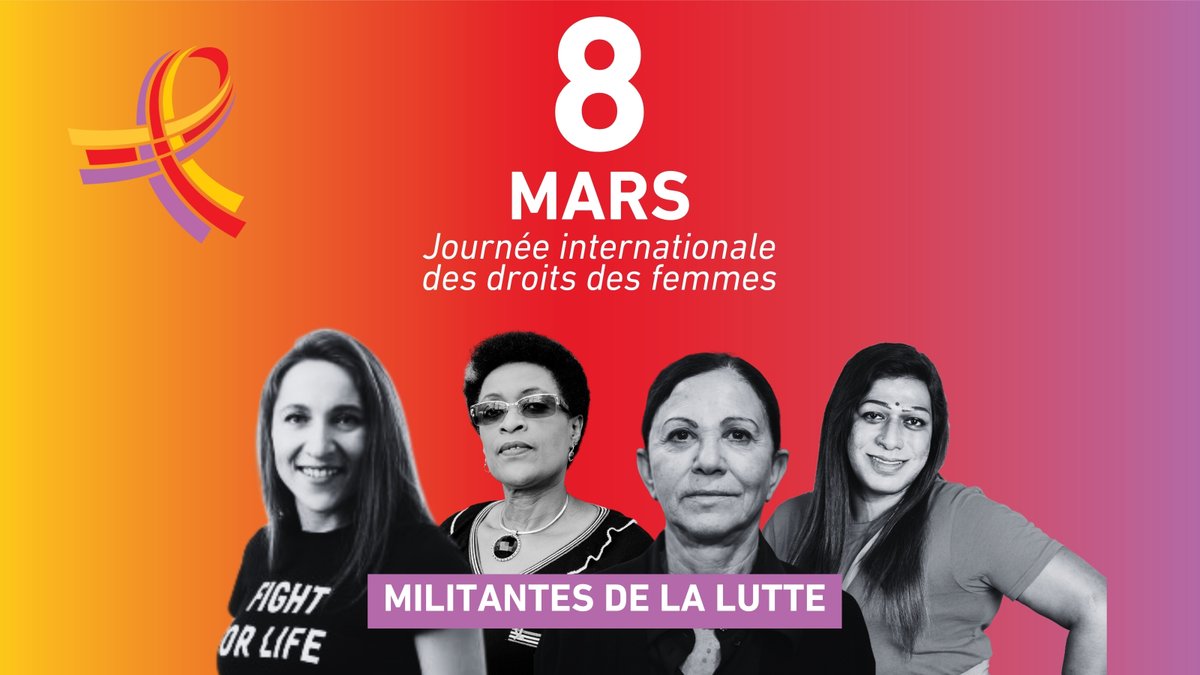 En cette Journée internationale des droits des femmes, Coalition PLUS rend hommage à toutes les militantes de la lutte contre le VIH/sida qui ont consacré leur vie et continuent à se battre pour le respect des droits des communautés les plus vulnérables.