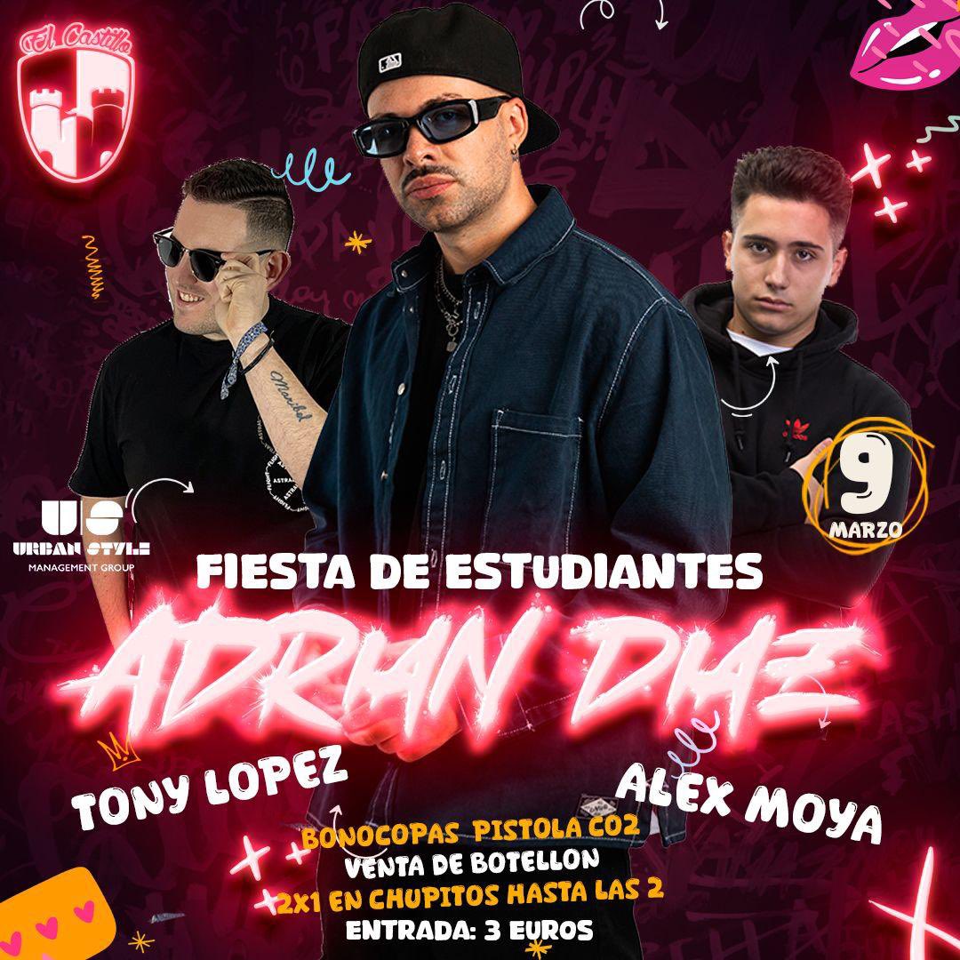 Este sábado… FDE!🕺🏻
 
🗓️SÁBADO 9 de marzo 

📌 El Castillo Disco

❗️ENTRADA: 3€

❗️ SORTEO DE UNA ENTRADA:
        •Seguirnos
        •Like y RT

🥳Suertee a todos! Nos vemoos!!🥳

⛔️PROHIBIDA LA ENTRADA A MENORES DE 16.⛔️
DNI FÍSICO.💳