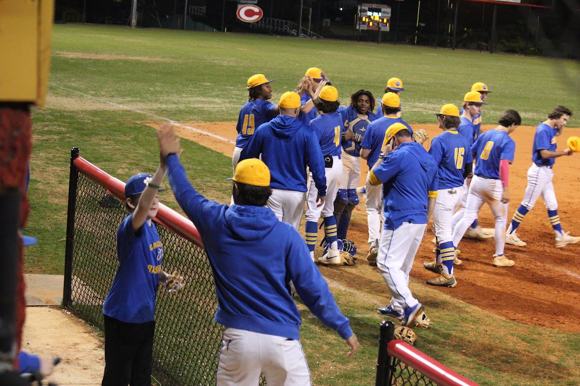 Baseball is fun and High 5’s are free!!! Laugh and Smile more my people! #TheCougarWay