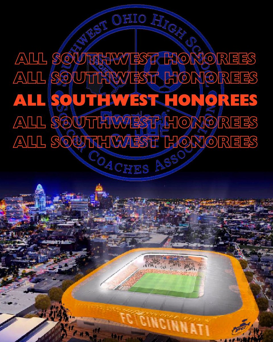 If you’re going to the <a href="/fccincinnati/">FC Cincinnati</a> game on Thursday night, you might see some familiar faces there! Kyra Posey, Olivia Stroud and Riley Cunningham (<a href="/FHS_IndiansMsoc/">Fairfield High School Men’s Soccer</a>) will receive their All-Southwest Ohio awards at the game. Congratulations again to all the honorees!