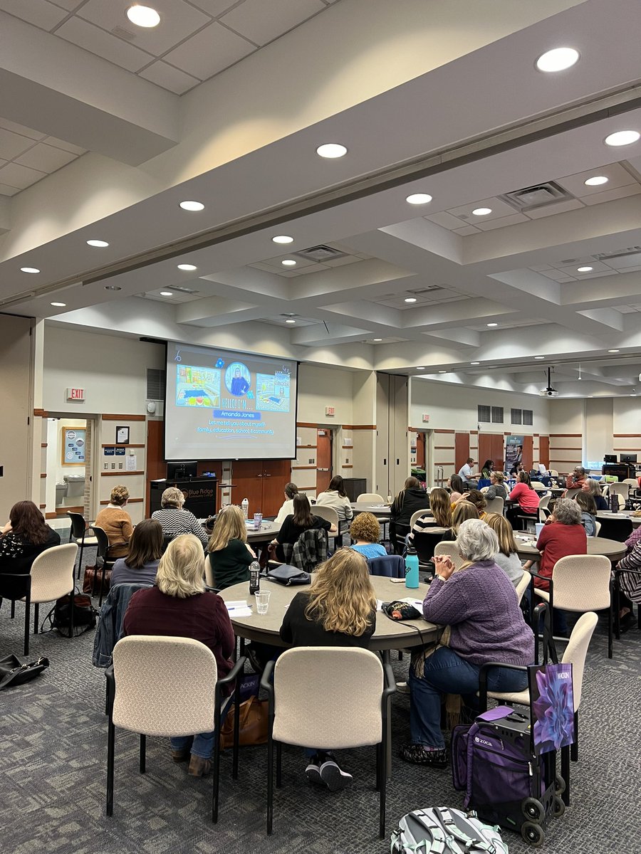 LibraryWmhs's tweet image. What an amazing @VAASL Shenandoah Spring Conference with the our fabulous keynote speaker @abmack33 
Such an inspiration to all librarians!!