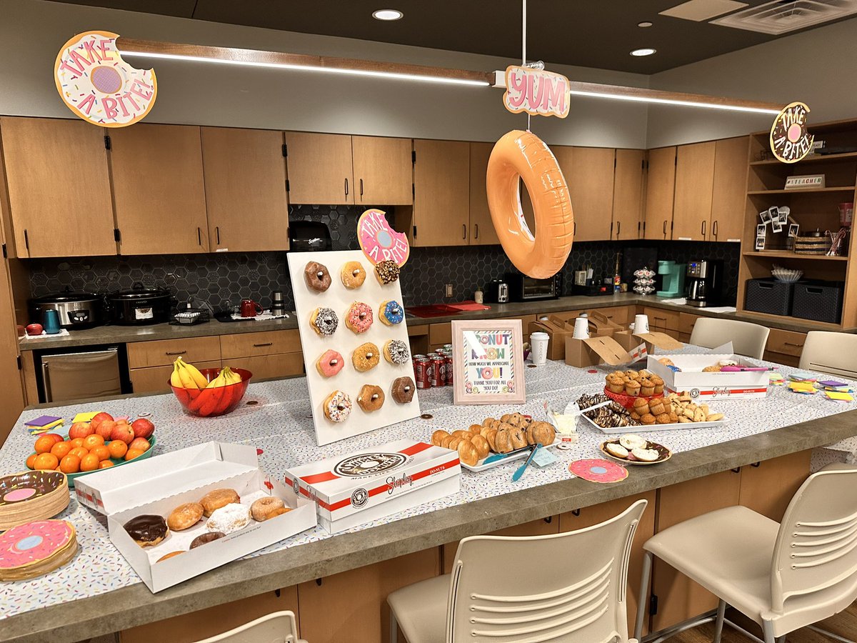 A BIG shout out to our <a href="/canSTEM/">Cannon Cubs</a> parents for surprising our staff with such yummy treats!