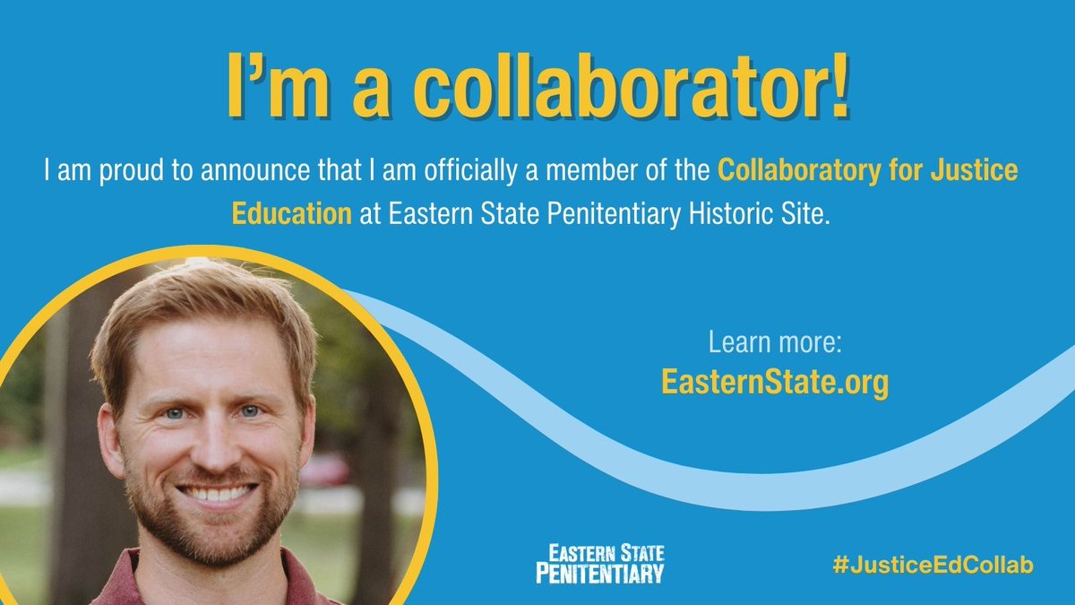 Thrilled to be part of this collaboration with @easternstate. To participate in our civil society students need to have the skills and knowledge to advance the cause of Justice in their communities! If you know of any, please send related ideas or resources my way!