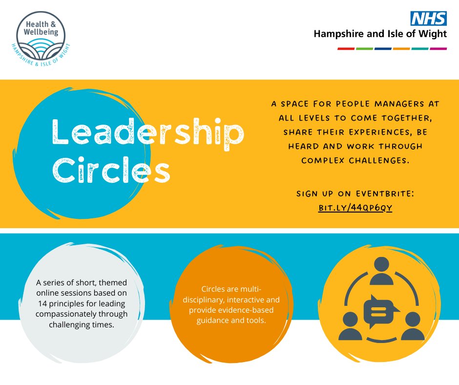 People managers - join us for Leadership Circles next Thurs 14th from 11am-noon as we explore 'acknowledging the hurt'. Creating culture for regular spaces to talk means that people can choose to release stress over time, when the time is right for them. eventbrite.co.uk/e/leadership-c…