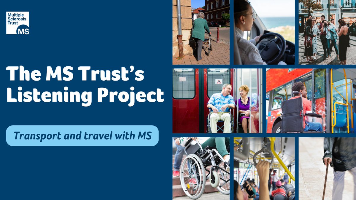 MSTrust's tweet photo. Your voice matters! Have your say with the #MS Trust’s Listening Project, which focuses on transport and travel with MS.

It will take around 25 minutes and will help us create new information and resources to support people living with MS.

#MSTrust

https://t.co/0rkQ9BN16t https://t.co/CCuJUucg9F