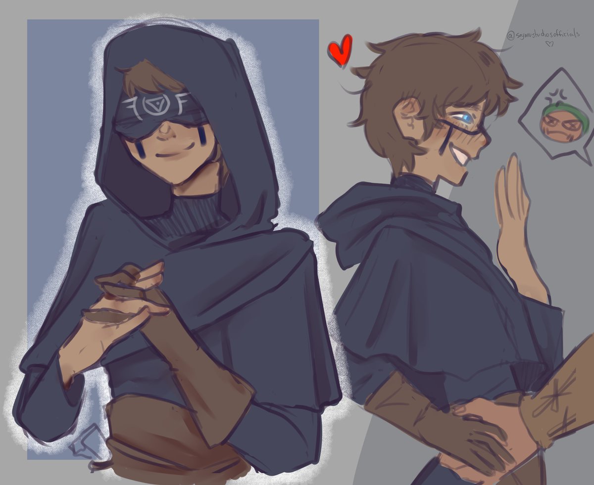 clark_seer's tweet image. Some Eli Clark sketches cause I haven't drawn him in so long! I missed him, I didn't even need a ref UvU muahaha
~
#naibeli #elinaib #IdentityV