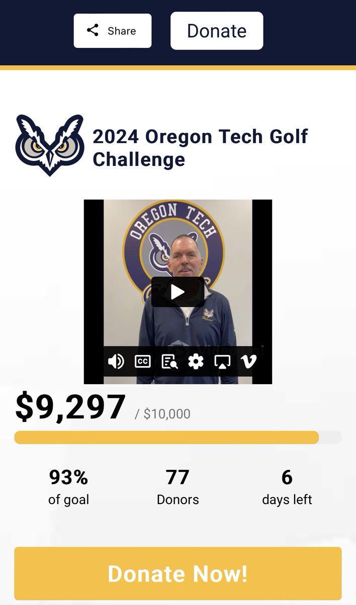 Just 6 days left! Supporting through donations and link sharing helps a ton. Let’s reach that goal!

org.eteamsponsor.com/ETS/supportUs/…