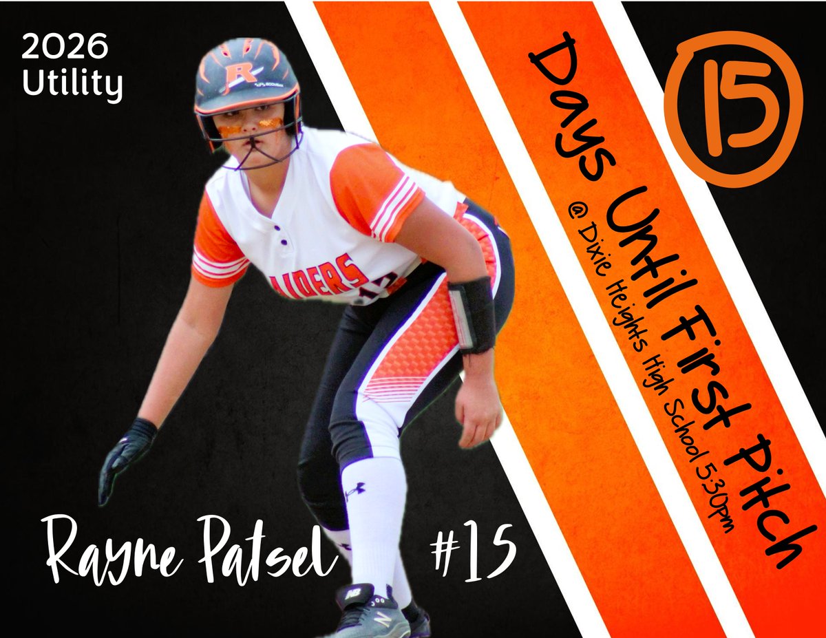 Ryle HS Softball (@rylesoftball) on Twitter photo We are getting closer 🙌 15 days and counting until our first pitch! Mark those calendars! <a href="/PatselRayne/">Rayne Patsel</a> <a href="/MBOdom10/">Mary Beth Odom</a> <a href="/ryleraiders/">Larry A. Ryle HS</a> <a href="/RyleSportsMed/">Ryle Sports Med</a> <a href="/MattRShafer/">Matt Shafer</a> <a href="/Linknky/">LINK nky</a> <a href="/EvanDennison1/">Evan Dennison</a> <a href="/RAIDERSPORTSNKY/">Raider Sports Network</a> We are getting closer 🙌 15 days and counting until our first pitch! Mark those calendars! <a href="/PatselRayne/">Rayne Patsel</a> <a href="/MBOdom10/">Mary Beth Odom</a> <a href="/ryleraiders/">Larry A. Ryle HS</a> <a href="/RyleSportsMed/">Ryle Sports Med</a> <a href="/MattRShafer/">Matt Shafer</a> <a href="/Linknky/">LINK nky</a> <a href="/EvanDennison1/">Evan Dennison</a> <a href="/RAIDERSPORTSNKY/">Raider Sports Network</a>