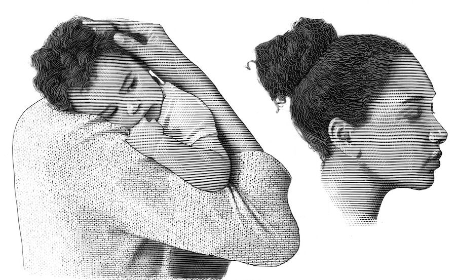 RichardSolomon's tweet photo. 🥼🩺 @marksummersart for UT Health with some new faces!👩⚕️ Check out their site to see his work animated!
#rsar_group #uthealth #figurative #scratchboard #editorial #webillustration #blackandwhite #health https://t.co/QX2ae42ikG