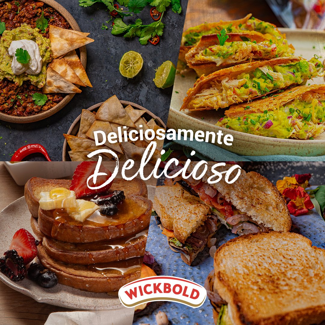 WickboldOficial's tweet photo. #Pães e #wraps deliciosos são capazes de fazer receitas incríveis. 😍 Experimente o sabor #Wickbold no formato de #Nachos, #Rabanada, #Sanduíches e outras formas de consumo que só de falar dão água na boca. 📲 Acesse e confira https://t.co/uDH8bNtvId https://t.co/MlDxBjvOZx