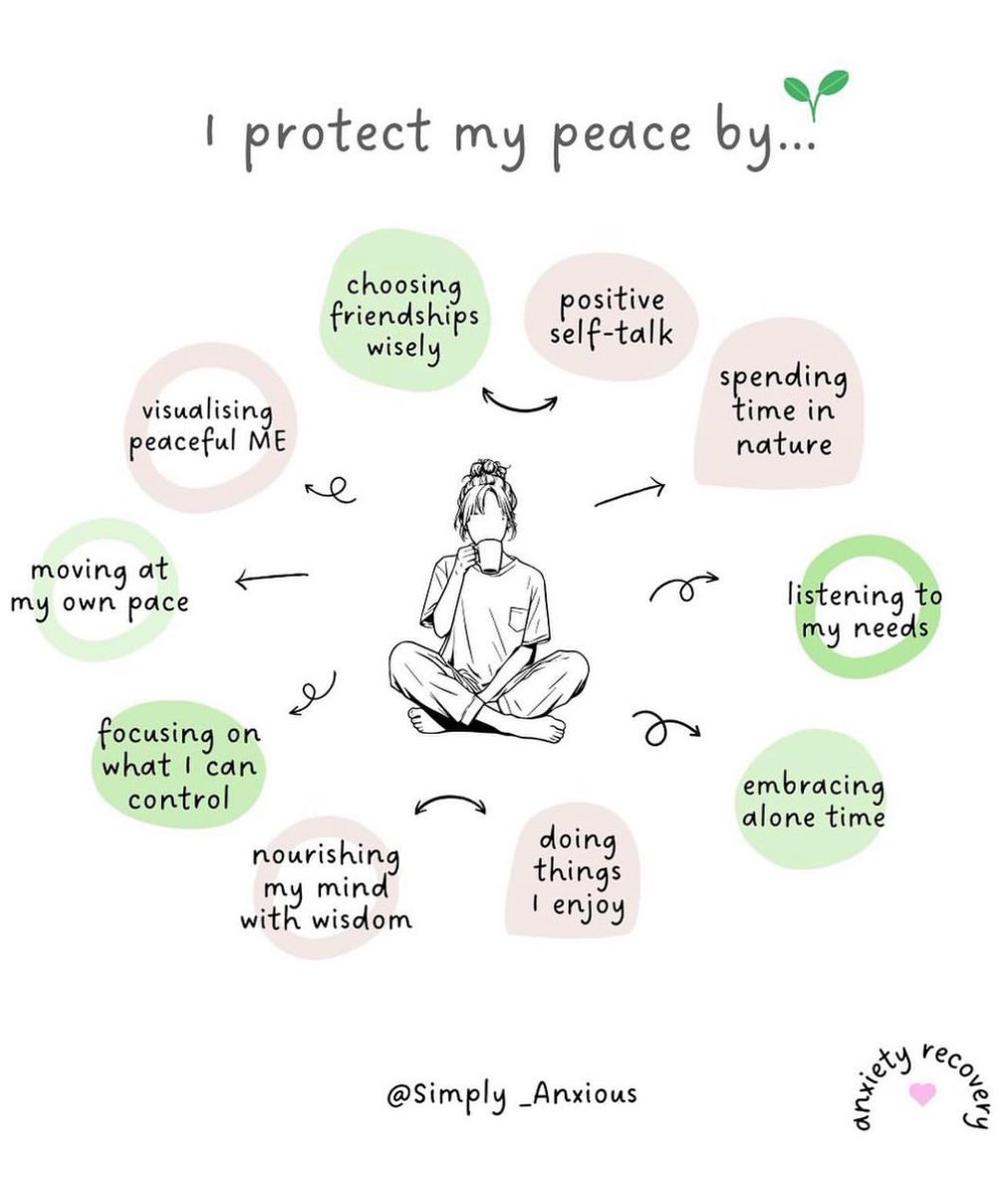 How will you choose to protect your peace today? It’s so important to protect our inner peace in a healthy way, so that we can be present for those around us. #innerpeace #healthylifestyle #mentalhealth #theolivebranchcounselingcenter