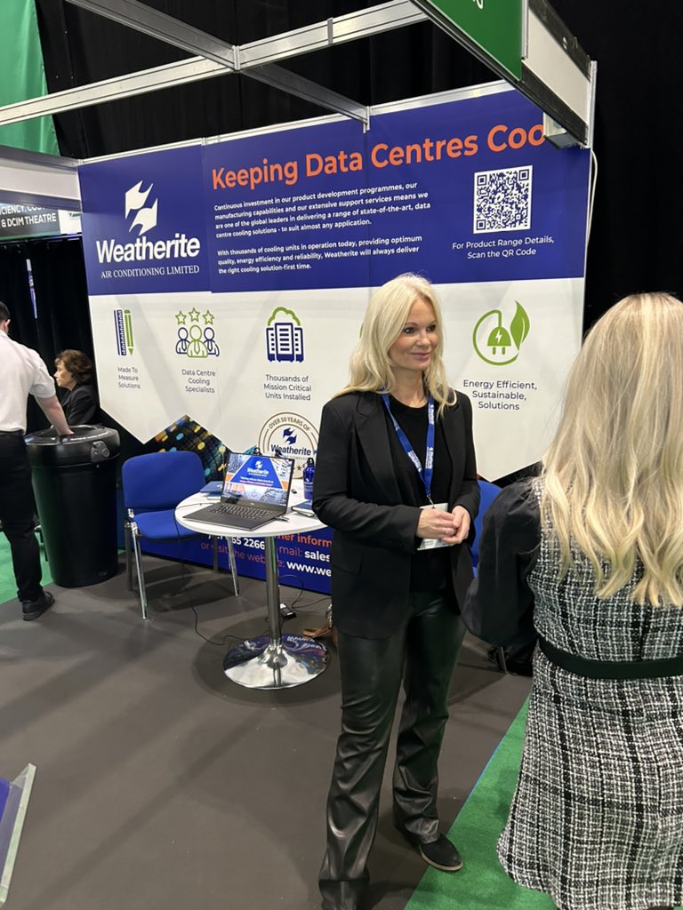 Busy day at <a href="/DataCentreWorld/">Data Centre World</a> #DCW24