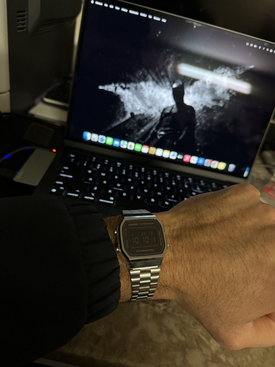 Something about CASIO just hits different. 

Works for everyone and everything. 🔥