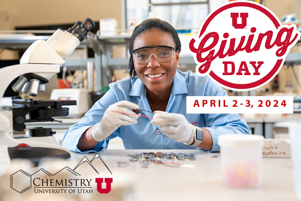 U Giving Day will take place this year on April 2 & 3! U Giving Day is the only time of year that the entire UofU & U Health communities come together to raise funds for various critical programs, resources, and initiatives. Visit here to donate: bit.ly/437NF1L