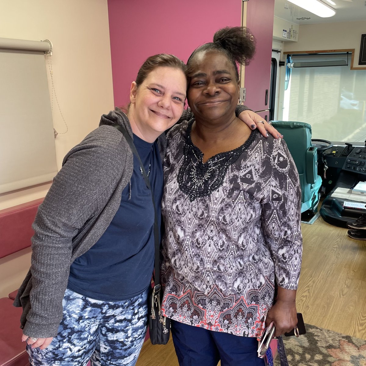 The Knoxville Comprehensive Breast Center's mobile mammography unit visited Morningside Gardens community last week, and it was a hit! 🚚 They'll be back in May, just in time for Mother's Day. Spread the word, save the date, and let's prioritize health together! #LiveMillennia