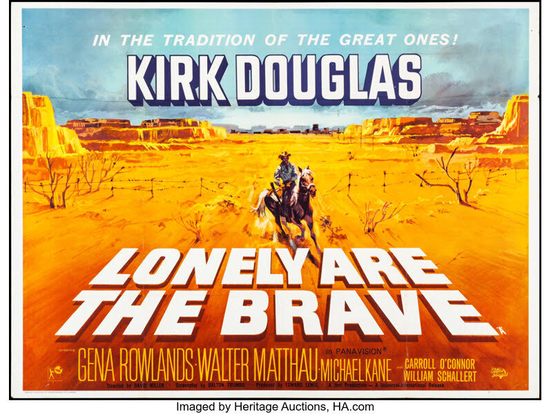PercevalPress's tweet photo. #RecommendedViewing
LONELY ARE THE BRAVE (1962)
dir. David Miller https://t.co/jUsUtqWZVM