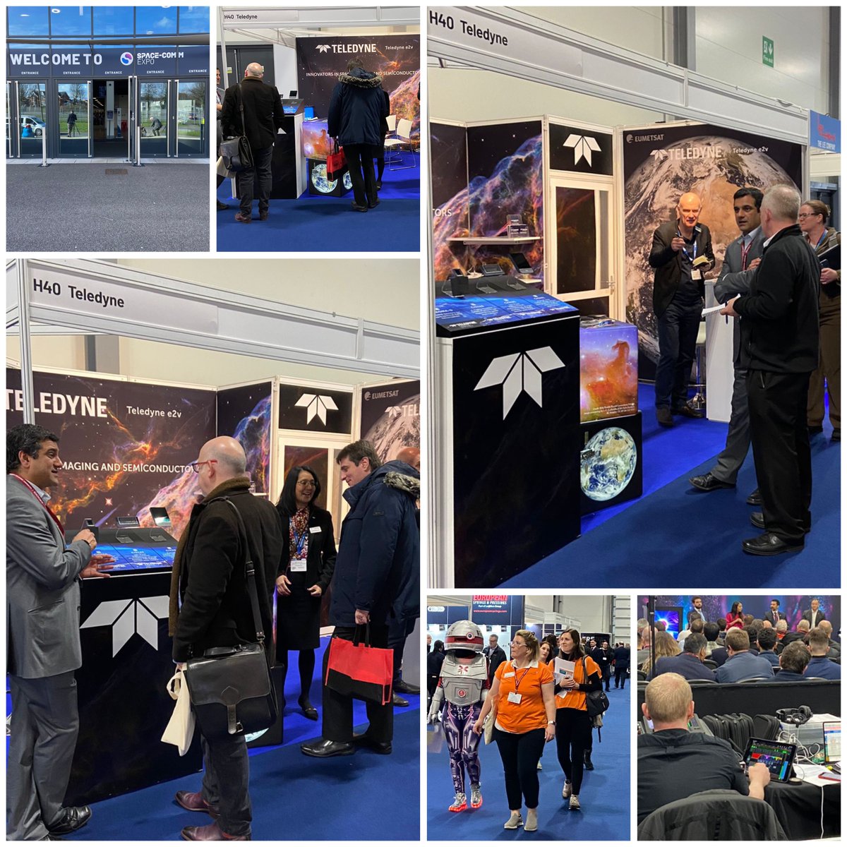 🙌 A busy Day 1 at #SpaceCommExpo in📍Farnborough, UK.

🤝 Lots of meetings on the #TeledyneSpaceImaging and #Teledynee2vSemiconductors 📍 Booth H40

#SpaceCommExpo24  #SpaceCommExpo2024 #Space #SpaceImaging #SpaceMatters #UKSpace