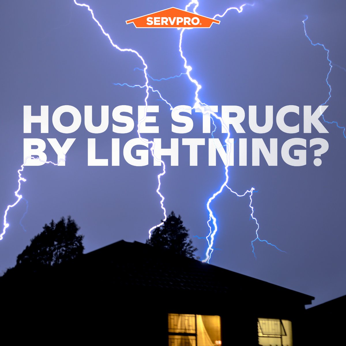 If lightning strikes and damages your home, it’s easy to feel overwhelmed and lost. With our professional team, we can restore not only your belongings but also your peace of mind.
