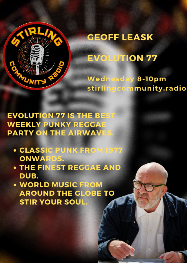 Back Live and direct tonight from 8pm/10pm (UK) Available on FREE App from all good App stores and online via website: stirlingcommunity.radio