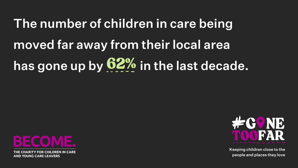 💰 We are pleased to see £45m in match funding for local authorities to build children’s homes in #Budget24 ⚠️ There must be a national strategy to prevent children in care from being moved far from their support networks, except in their best interests becomecharity.org.uk/become-the-mov…