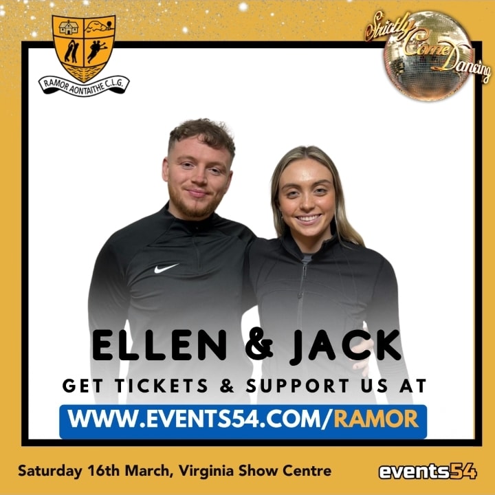 RamorUnited's tweet image. Next up for #ramorstrictly on Saturday March 16th in @VirginiaCentre is Ellen Gallagher &amp;amp; Jack Doyle
@DrumgoonGAA 
events54.com/event/ramor/ac…