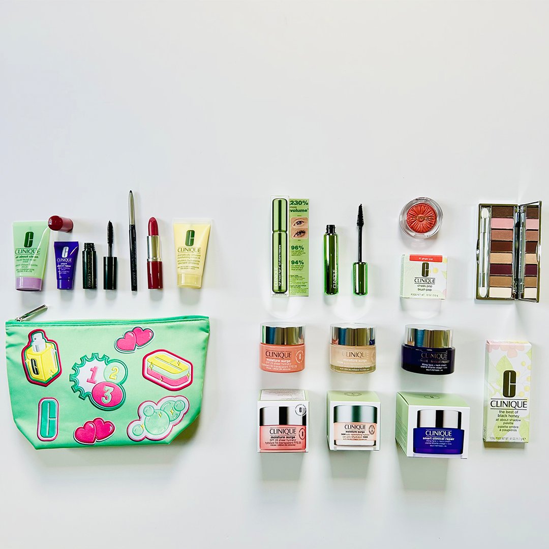 davelackie's tweet photo. Have you entered my #WeLoveCliniqueWeek Grand Prize yet? It features some of my favourite Clinique products + the spring Gift-With-Purchase (at Hudsonβs Bay now) Enter on my blog https://t.co/QFBisELHvX for your chance to #win (ends 04/17) #giveaway Good luck! #bloggiveaway https://t.co/0cpblemu3U