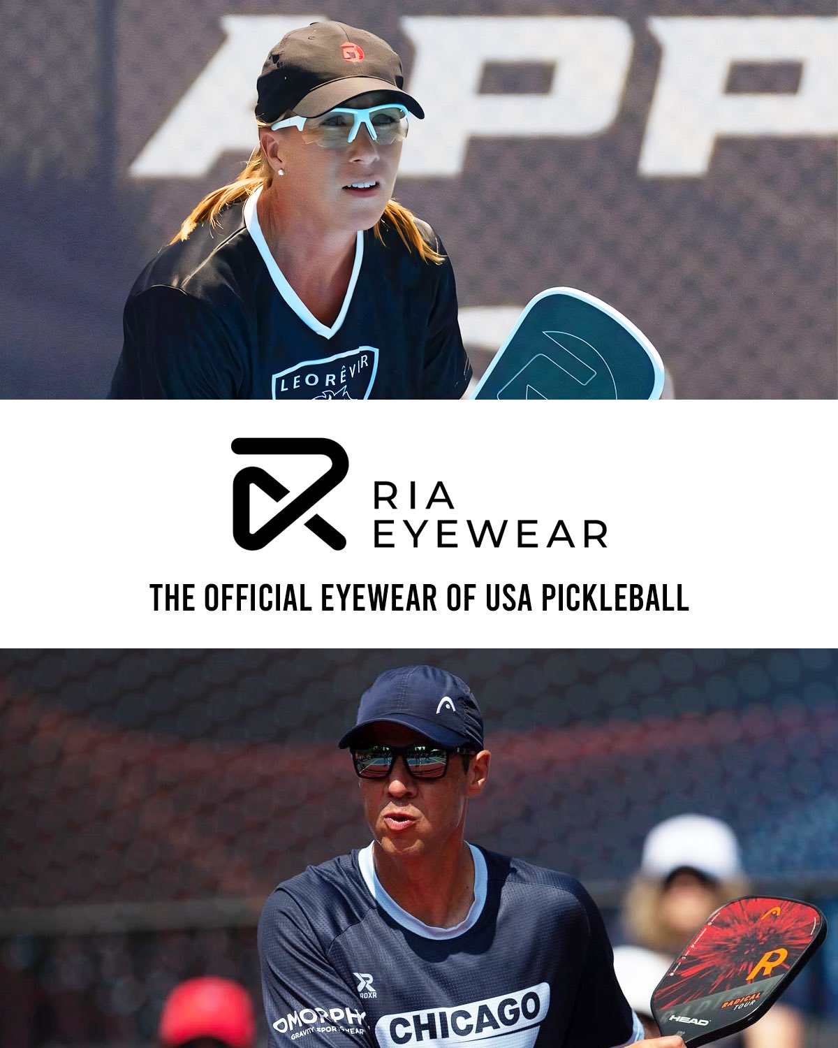 The Dink Pickleball on X: Eyewear is the hottest topic in pickleball right  now 🕶️ Are you protecting yourself when you step onto the courts? 👀  @riaeyewear  / X