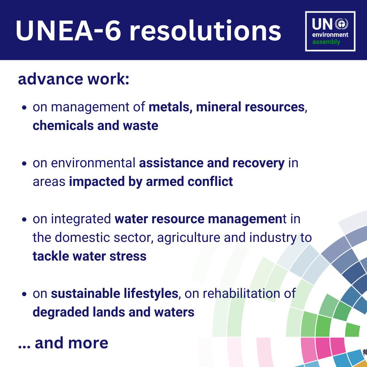 As I said at closing of #UNEA6 last week, the world needs action.   The world needs speed.   The world needs real, lasting change.   #UNEA6 produced the boost needed to deliver this change & accelerate progress on our triple planetary crisis.   Read how: unep.org/news-and-stori…