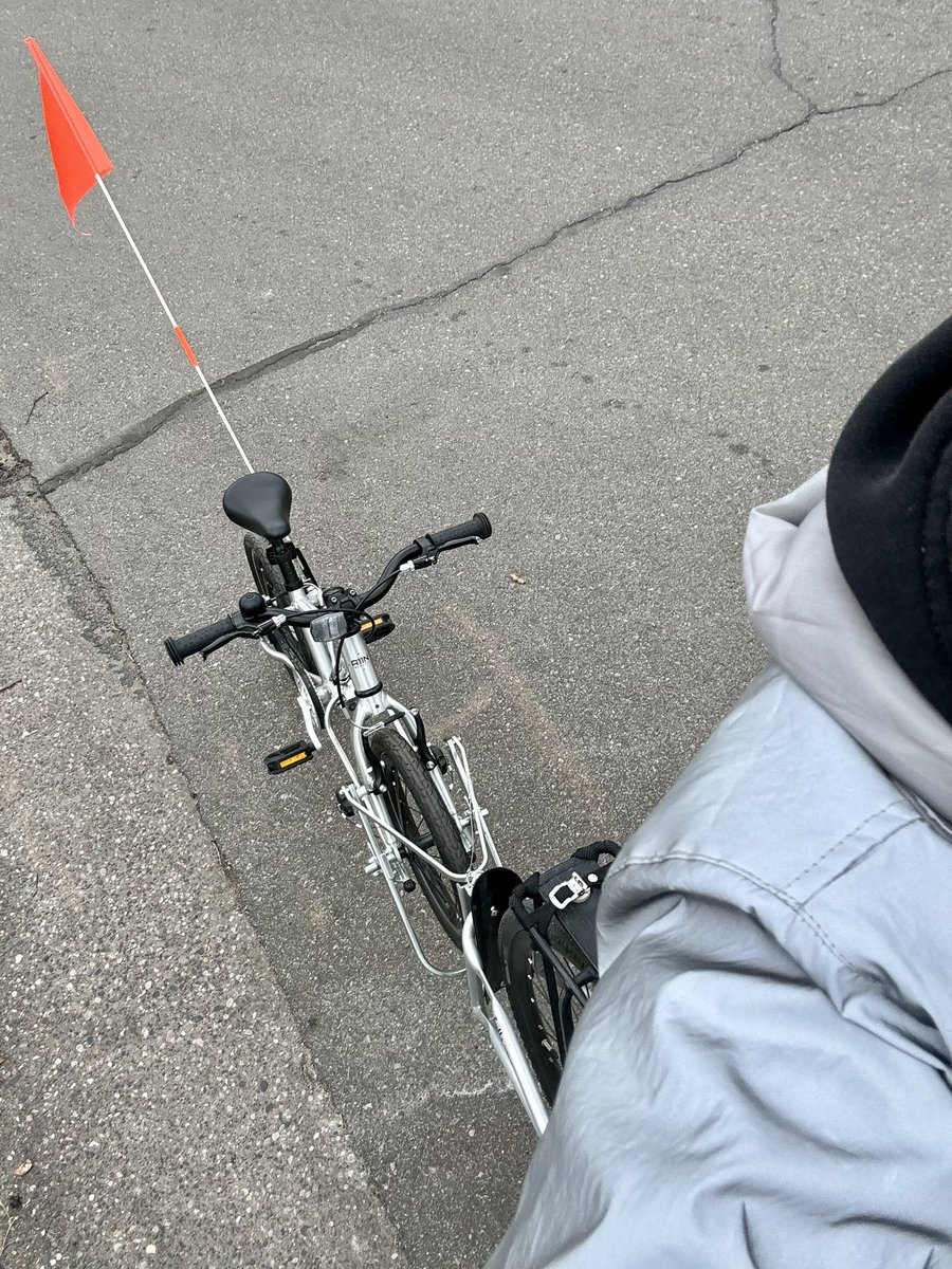 I have this trailer that allows me to attach my 5yo’s bike to mine. I love it, but sometimes I feel silly riding home from school drop off w/ no passenger on the bike.

Then I think about all of the times I’ve driven my 3,000lb car around with 0 passengers. 

An empty bike is ok!