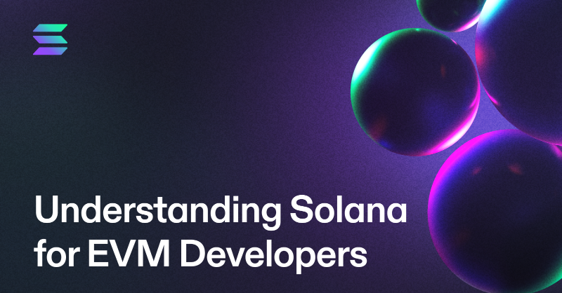 solana's tweet photo. Make the jump from Ethereum to Solana. Understand the differences between EVM and SVM and start building today.